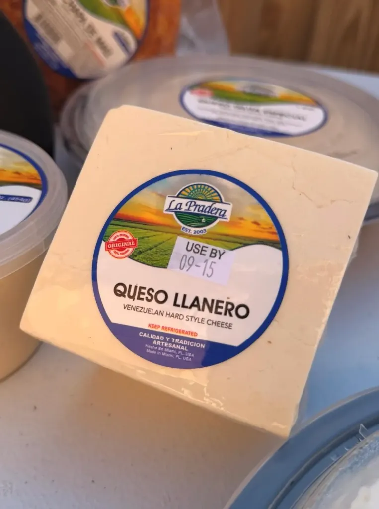 QUESO DURO LLANERO X LIBRA
