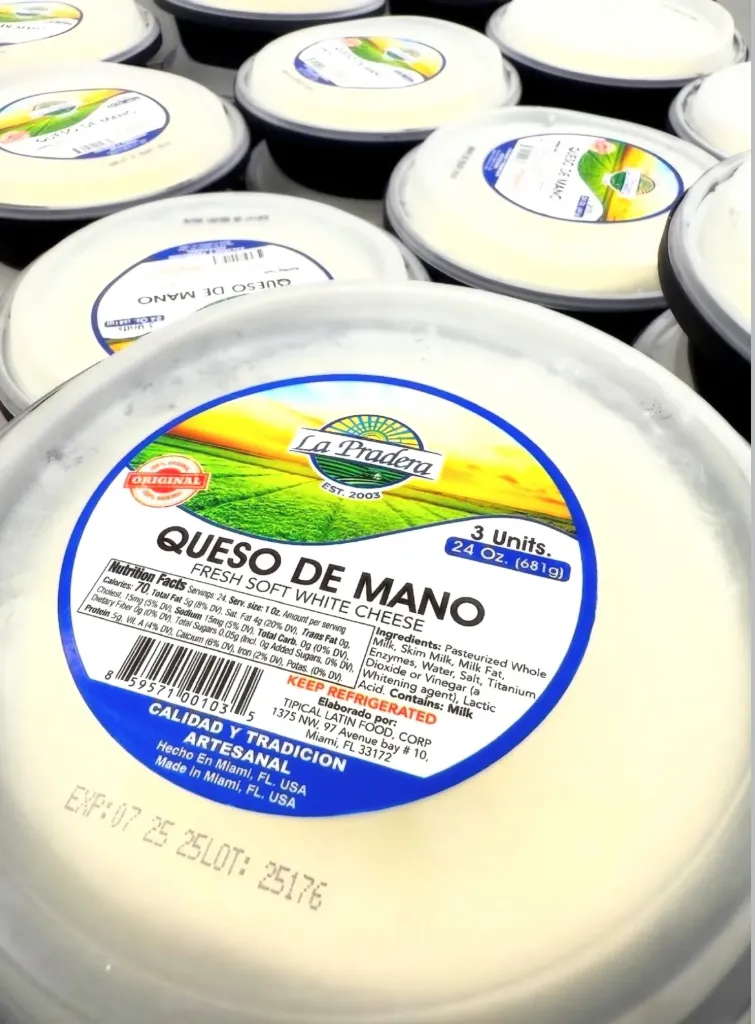 QUESO DE MANO 3 UNI 24 OZ